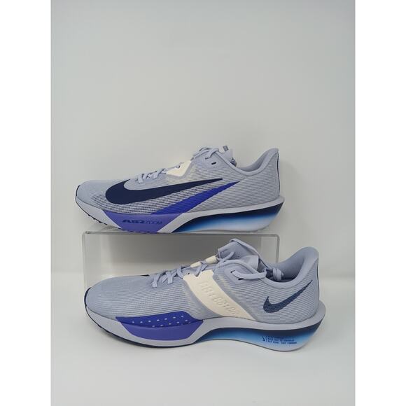 Nike Air Zoom Rival Fly 4 Men Sz US 10 Running Shoes FV6040 002 Violent/ Blue - Picture 2 of 15